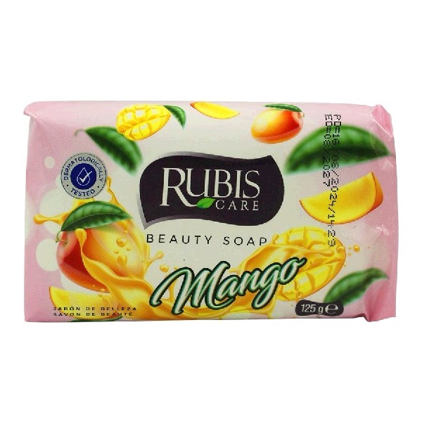 Rubis beauty мыло mango-с.а.манго 125г.12б (72ш)