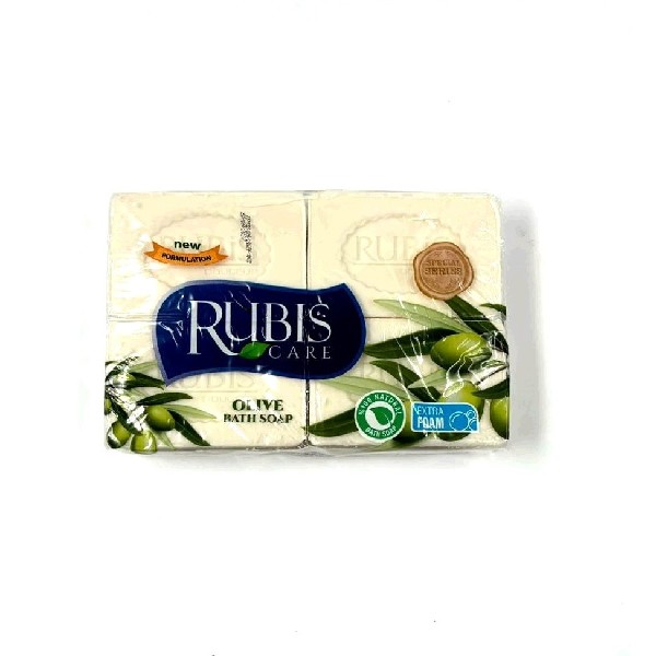 Rubis beauty мыло olive-оливко.4lu 200гр 10б(40)