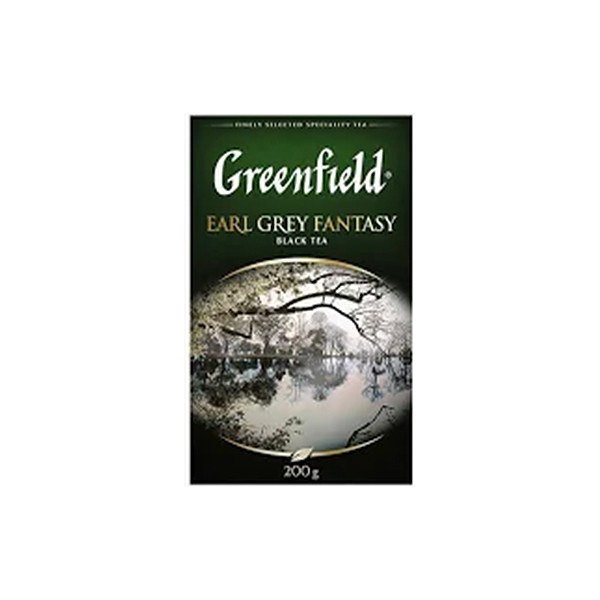 Greenfield earl grey fantasy чер чай пакет 2*25*10