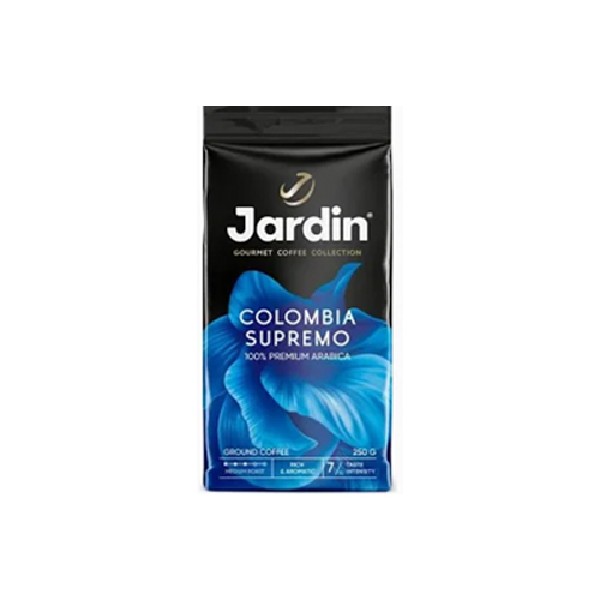 Jardin colombia supremo кофе зерно кф п/п 250гр*12