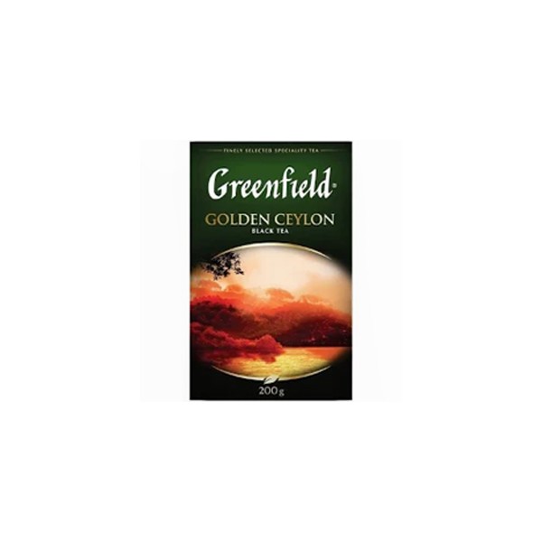 Greenfield golden ceylon черный чай пакет 2*100*9