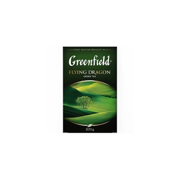 Greenfield flying dragon зелен чай пакет 1.8*100*9