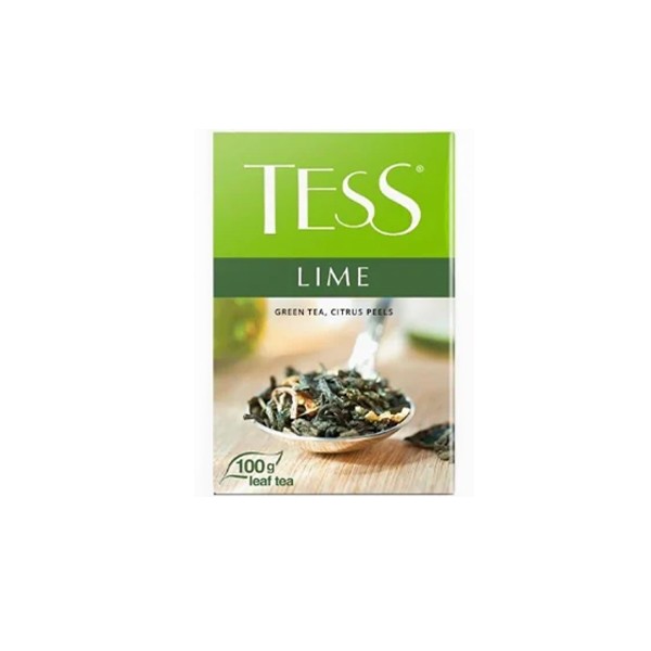 Tess lime зеленый чай 100 гр *15