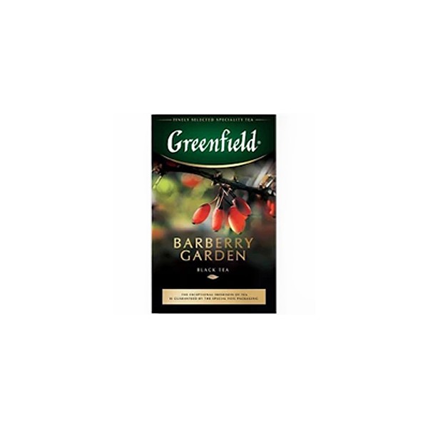 Greenfield barberry garden черный чай н 100 гр*14