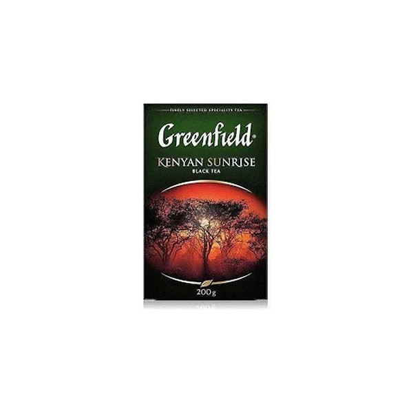 Greenfield kenyan sunrise черный чай н 200 гр*12