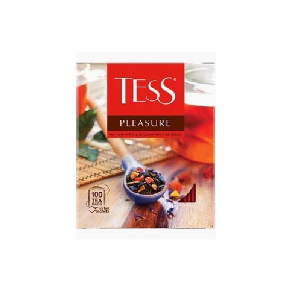 Tess pleasure черный чай пакетированный 1.5*100*9