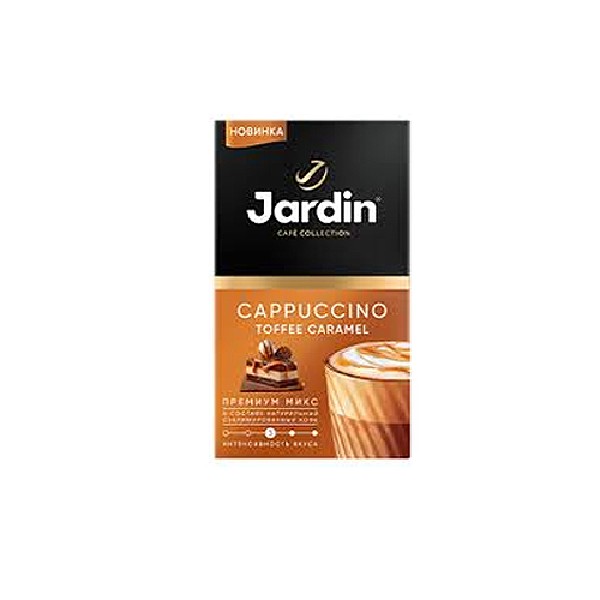 Jardin кофе 3в1 капучино тоффи микс 18г*8*10