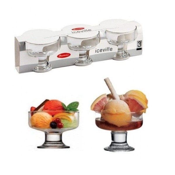 Ice ville ваза для мороженного 130 mm (3) 1*8