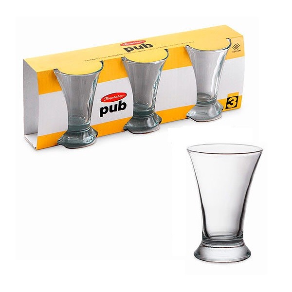 Pub стопка для водки 60 сс (3) 1*12