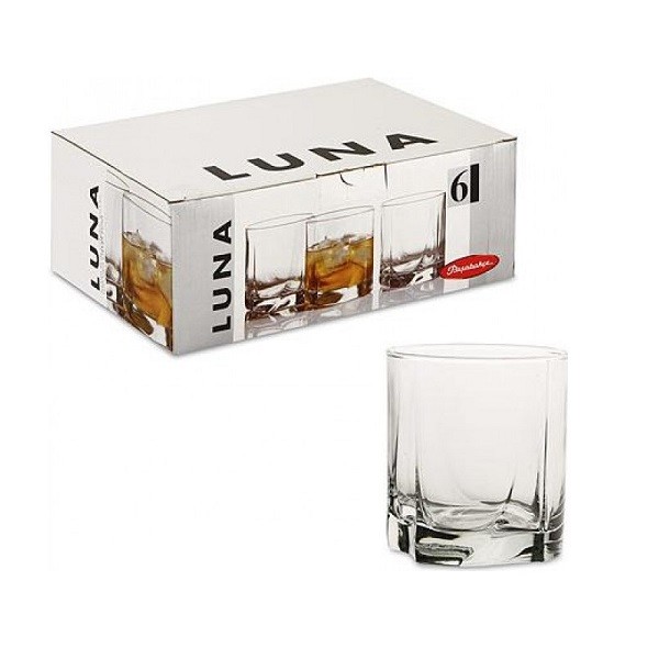 Luna стакан для виски 365 cc (6) 1*8