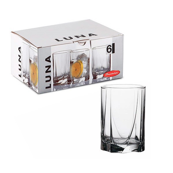 Luna стакан для воды 255 cc (6) 1*8