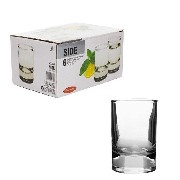 Side стопка для водки 60 cc (6) 1*12
