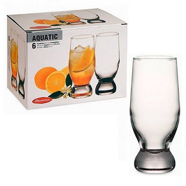 Aquatik стакан для коктейля 270 cc (6) 1*8