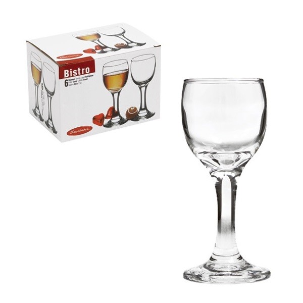 Bistro рюмка для водки 60 сс (6) 1*4