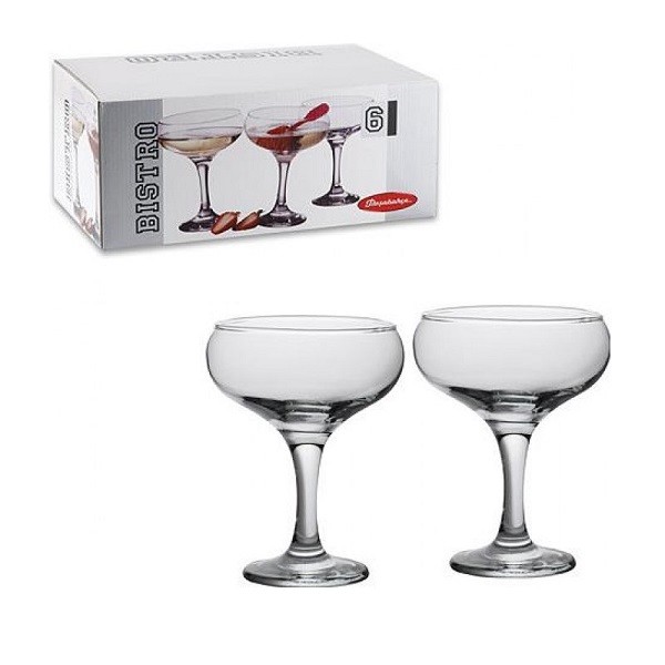 Bistro фужер для шампанского 275 сс (6) 1*4