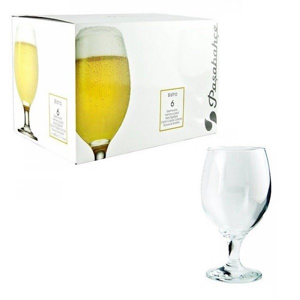 Bistro бокал для воды на ножке 400 сс (6) 1*4