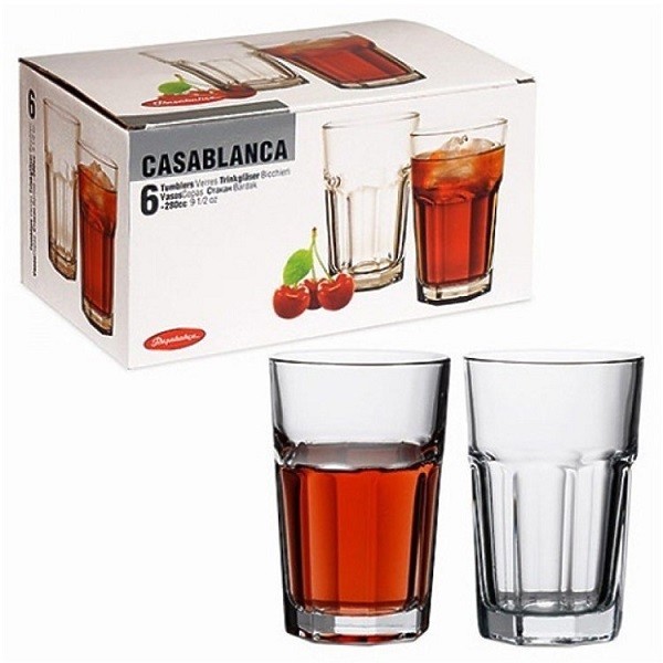 Casablanca стакан для коктейля 280 сс (6) 1*4