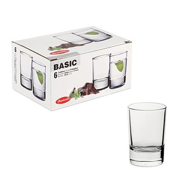Basic рюмка для водки 55 сс (6) 1*12