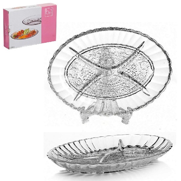 Konya сервировочная тарелка 220х156 мм (2) 1*12