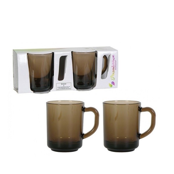 Pub кружка 255 сс коричневый (2) 1*12