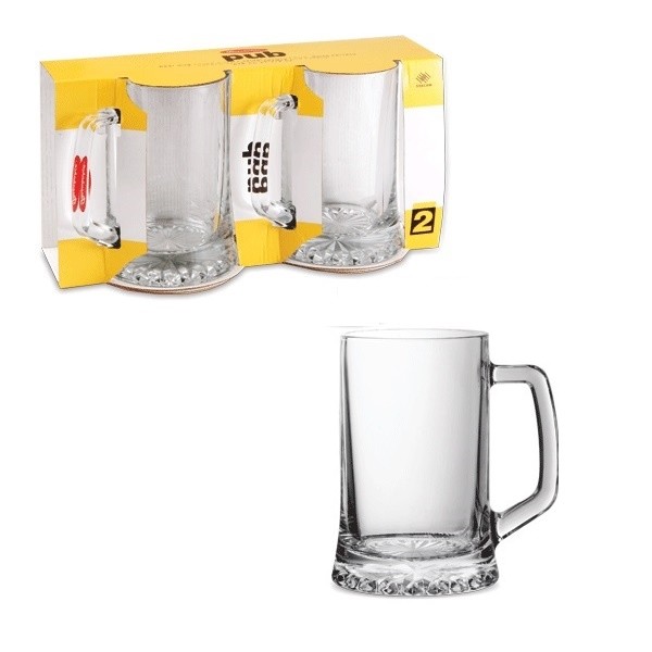 Pub кружка для пива 670 сс (2) 1*6