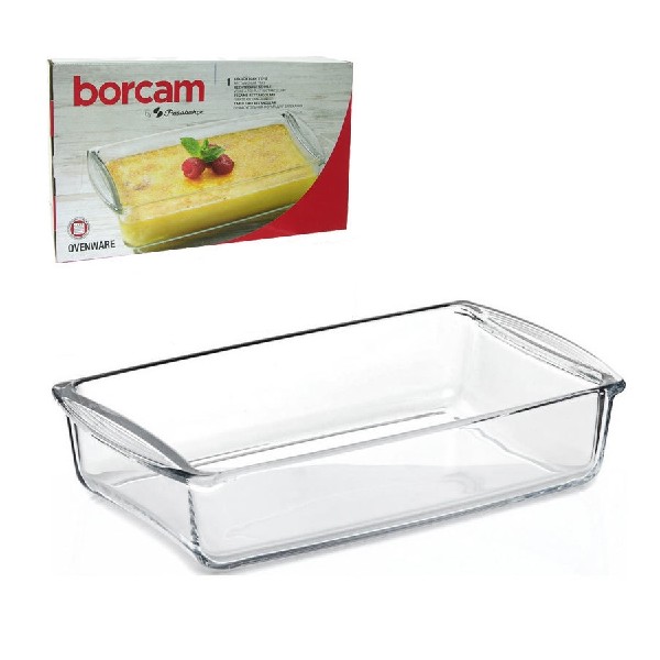 Borcam прямоуг.форма для запек.с крыш. 1300 сс 1*4